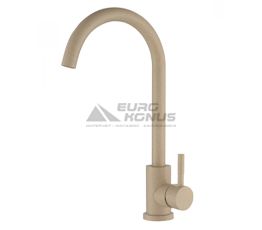 HAIBA Смеситель для кухни однорычажный SUS 011 Beige (HB0996)